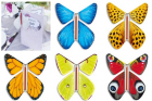 Летающая бабочка-вкладыш flying butterfly для открыток оптом и в розницу