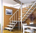 Предлагаем изготовление металлических каркасов для лестниц