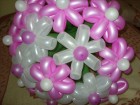 клоуны и букеты цветов из воздушных шаров