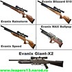 Охота с пневматическим оружием Evanix, Sumatra 2500, аксессуары для пневматики Evanix и Sumatra 2500
